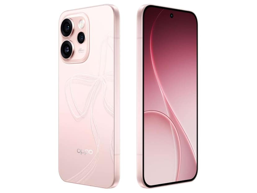 Oppo Reno 15 Pro Mini 5G Smartphone, 12GB RAM, 512GB Storage, Elegant Design - Crystal Pink view 4