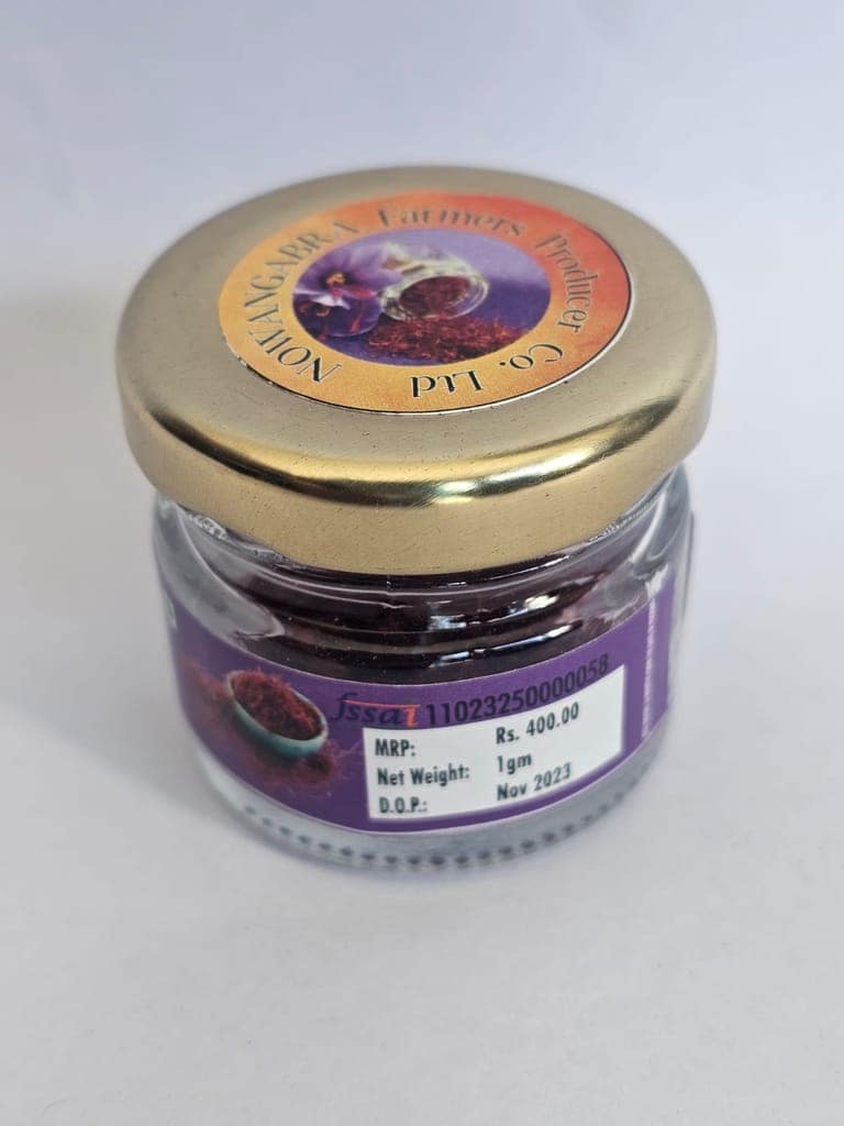 Kashmiri Organic Kesar (Saffron) 01 gram view 3