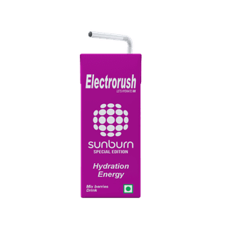 Electrorush x Sunburn Mix Berries Hydration Energy Drink | 200ml Ready to Drink