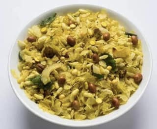 Traditional Poha Chivda Namkeen Snack (250g) | Crispy & Flavorful Mixture | Tea-Time Snack