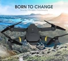Drone wItH hD cAmErA, oNe cLiCk tAkEoFf/lAnDiNg FlIp rOlLiNg gEsTuRe cOnTrOl wI-Fi cAmErA ReMoTe cOnTrOl view 4