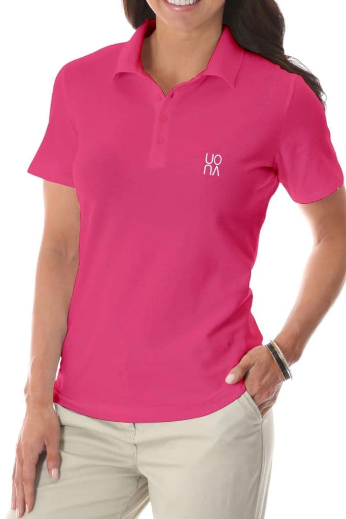 Recycled Polyester Polo T-shirt view 3