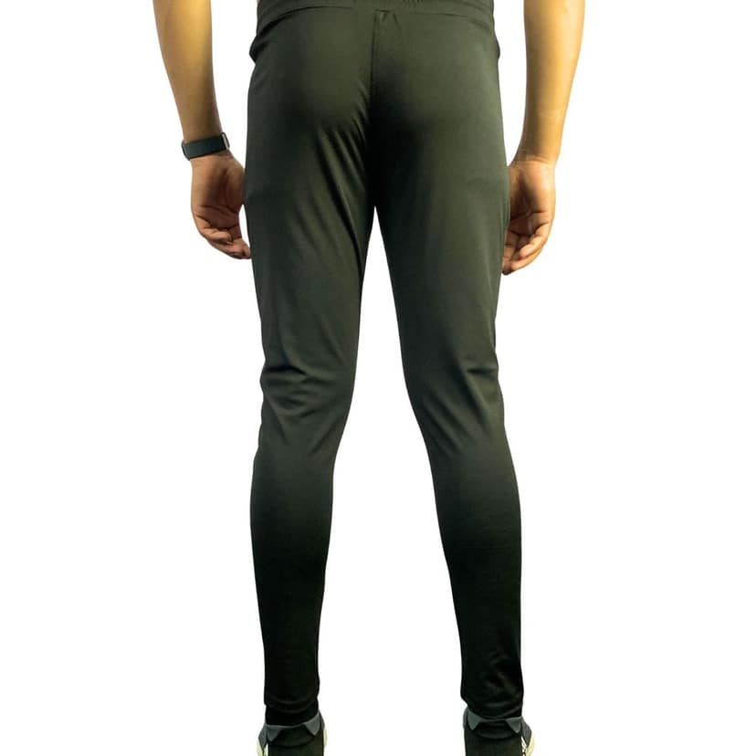 Wruxing Solid Men Black Track Pants view 3