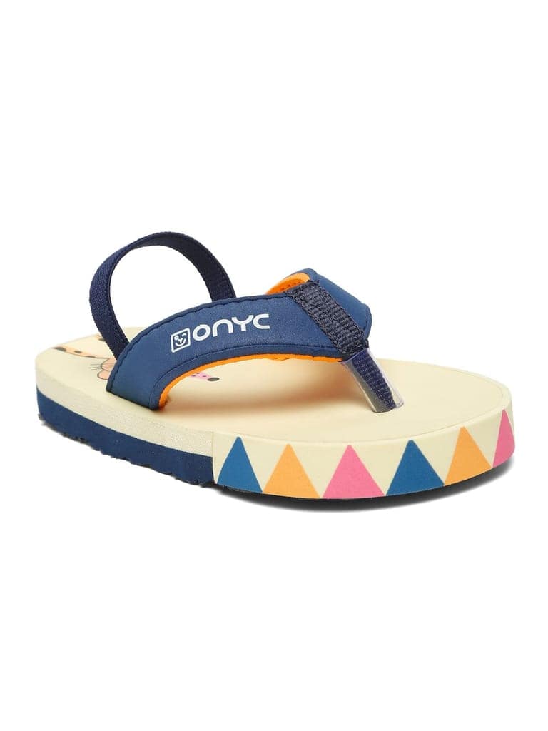 Premium Leo V-Shape Flip-flops With Adjustable BackSupport - Beige (Unisex) view 5