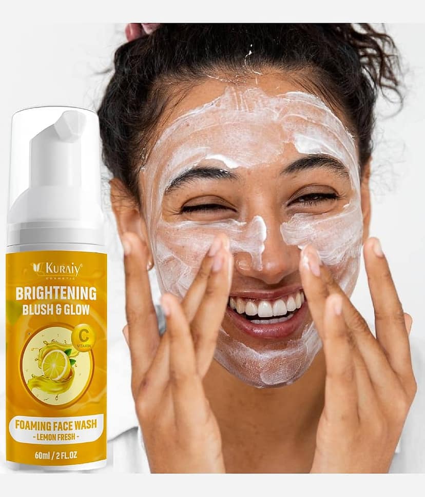 KURAIY Face Wash Cream With Natural Deep Moisturizing Face wash Tube pack of 1