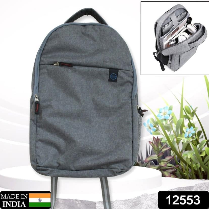Laptop Bag With Adjustable Shoulder Strap & Storage Pockets, Lightweight, Water-Resistant, Travel-Friendly Bag Office Bag / School Bag / College Bag / Business Bag view 2