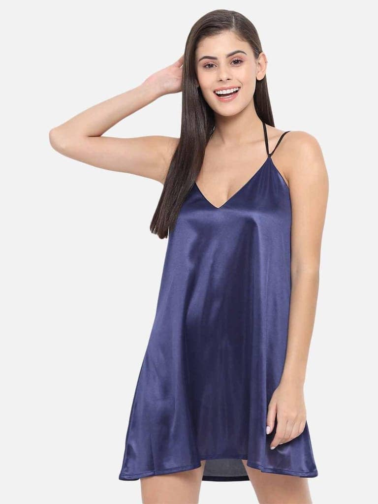 Sexy Blue Honeymoon Bridal Bikini Dress and Hot Babydoll Nightdress B37N view 3