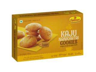 Haldiram's Nagpur Kaju Nankhatai Cookies - 250 gm - Pack of 2