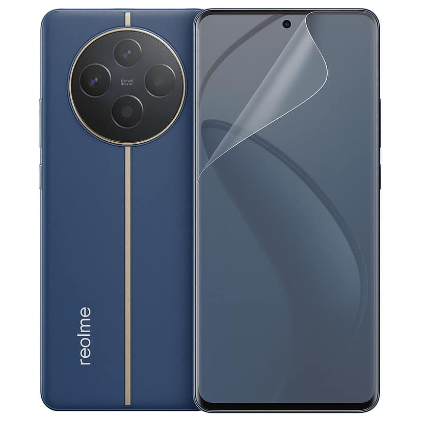 SKINOVITA Realme Front Matte Screen Protector | Crystal Clear HD Display Protection with Smooth Touch & Full Coverage