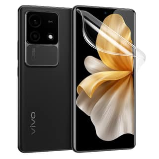SKINOVITA Vivo Front Glossy Screen Protector | Crystal Clear HD Protection with Smooth Touch & Full Screen Coverage