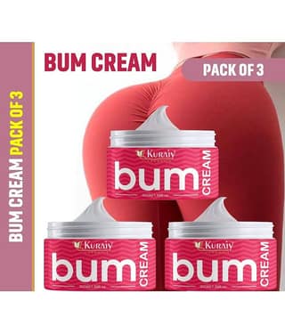 KURAIY Shea Butter Hip Lifting Cream Hip cream hip lift massage cream Moisturizing Pack of 3