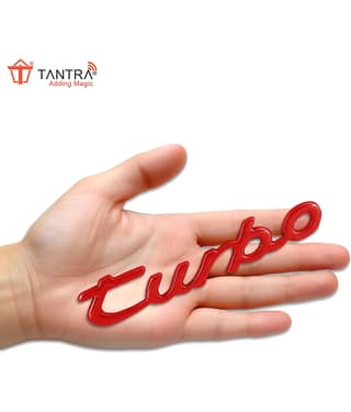 Tantra 3D Logo In Car Sticker