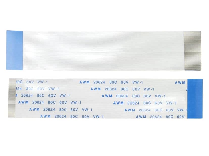 40 Pin 1mm Pitch 152mm Reverse Side Connection FFC Ribbon Flexible Flat Cable view 2
