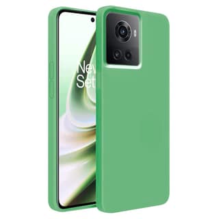 LIRAMARK Liquid Silicone Soft Back Cover Case for OnePlus 10R 5G / 1+10R 5G