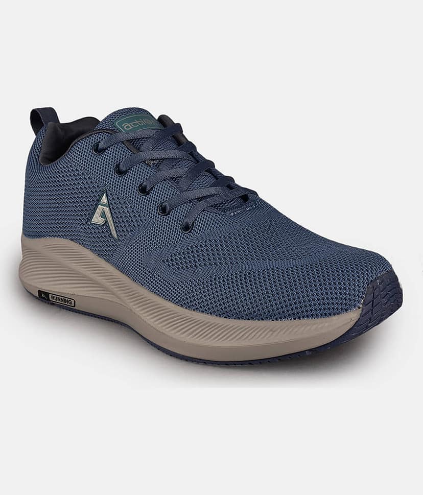 Action - Lace-up Sport shoe Navy Men's Sports Running Shoes