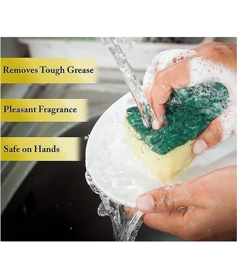 Dish Wash 2 Litre Neem Alovera I Dish Wash Liquid and Kitchen Cleaner I Dish Washer Liquid With Fragrance I Kitchen Utensil Cleaner Removes Grease & Oil view 3