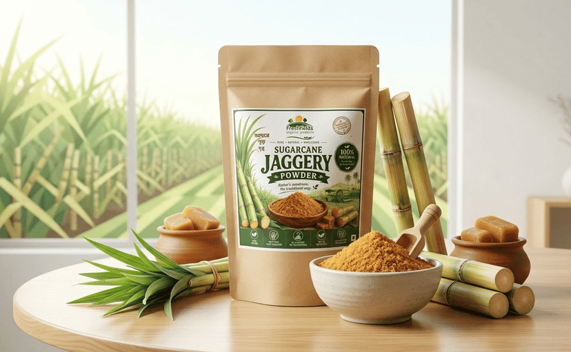 Sugar Cane Jaggery Powder view 2