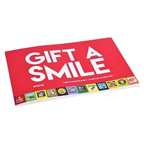Skyculture� Gift A Smile Positive Reinforcement & Reward Sticker Book [Paperback] Sunita [Paperback] Skyculture view 3
