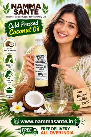 Coconut Oil, Nariyal Tel, Copra Oil, Virgin Coconut Oil, Cold Pressed Coconut Oil