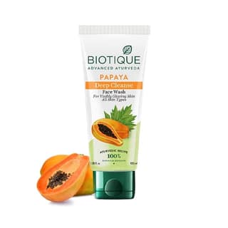 Biotique Papaya Deep Cleanse Face Wash 150ml