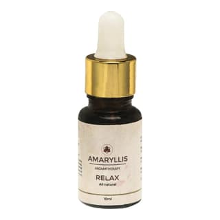 Amaryllis Relax Therapeutic Essential Oil Blend (10ml) | Lavender & Ylang Ylang | Stress Relief & Sleep Aid