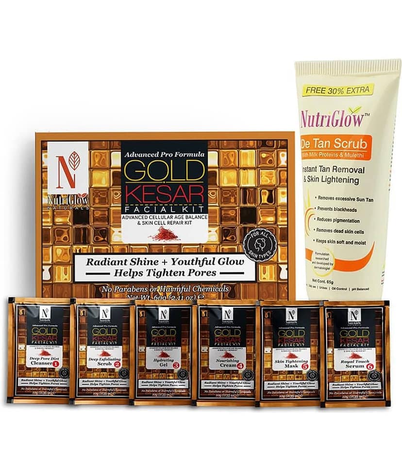 Nutriglow - Skin Polishing Facial Kit For All Skin Type ( Pack of 2 )