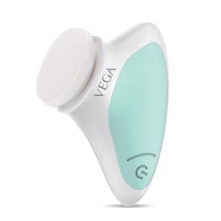 VEGA VHFC-03 Cleanse Pro Facial Cleanser & Massager with Sonic Vibration Technique for Deep Cleansing, Makeup Removal & Exfoliation, 2 Speed Settings, IPX 6 Washable, Battery Powered