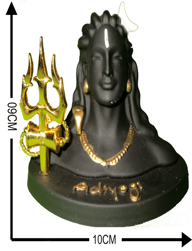 Adiyogi Spiritual Decor Shiva Statue view 2