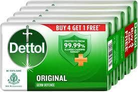 DETTOL SOAP ALOE VERA BUY 4 GET 1 500G