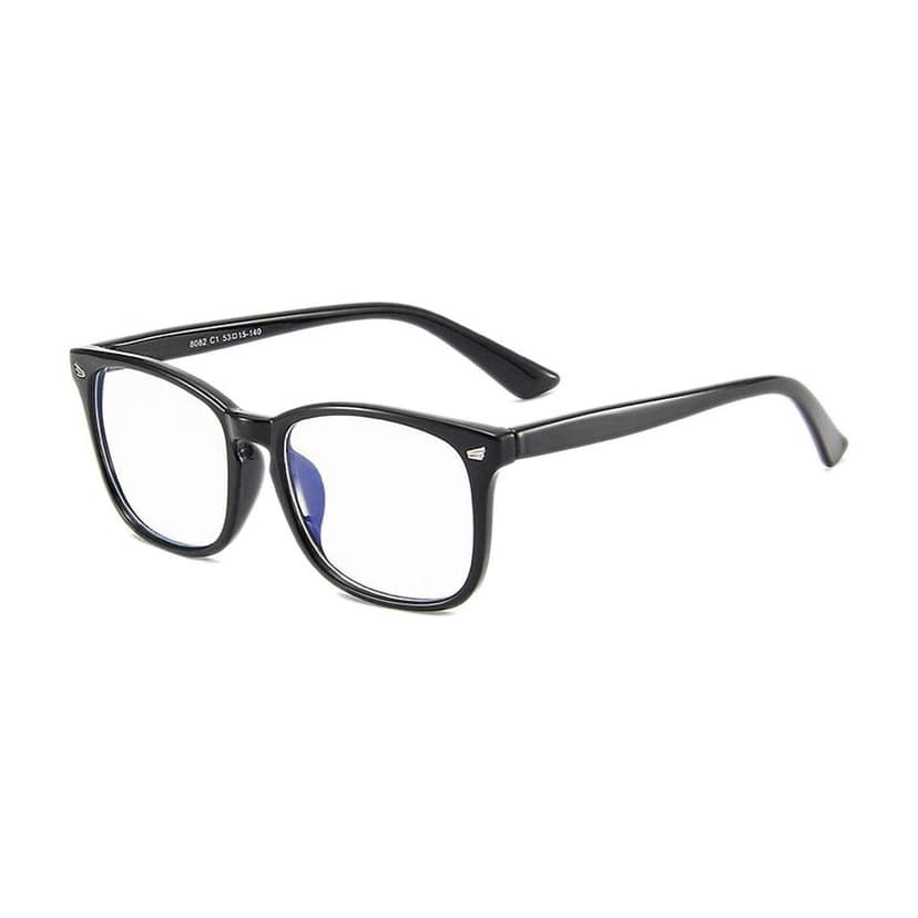 4Flaunt Blue Ray Blocking Lenses Zero Power Blue Cut Rectangle Computer Glasses Anti Glare, Lightweight & Blocks Harmful Rays | UV Protection Spectacles For Men & Women | Medium (C3 - Animal Print) view 2