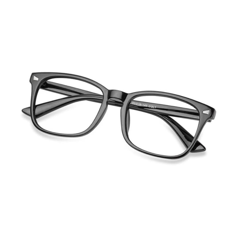 4Flaunt Blue Ray Blocking Lenses Zero Power Blue Cut Rectangle Computer Glasses Anti Glare, Lightweight & Blocks Harmful Rays | UV Protection Spectacles For Men & Women | Medium (C3 - Animal Print) view 4