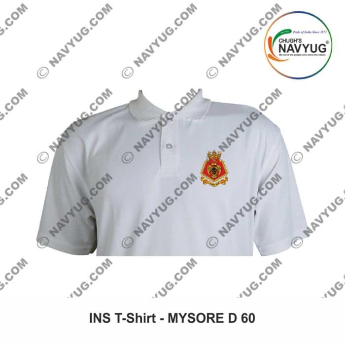 ArmyNavyAir Indian Navy INS Delhi T-Shirt (XL) | Premium Polo | Casual & Defence Wear view 2