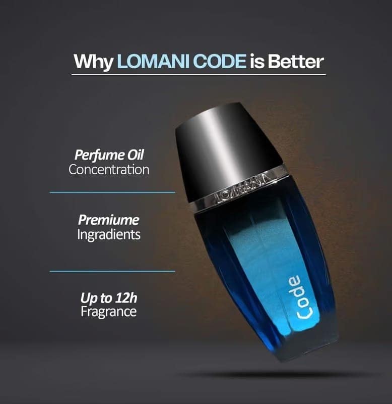 Lomani Code Eau De Toilette for Men 100ml – Classic, Masculine & Timeless Fragrance view 3