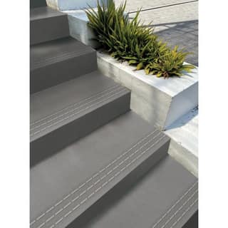 Orientbell Floor Tiles Step Capsule Sand Grey DK 4 Pcs