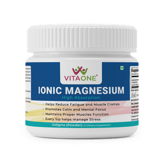 VitaOne Ionic Magnesium Powder I Veg I 240gm