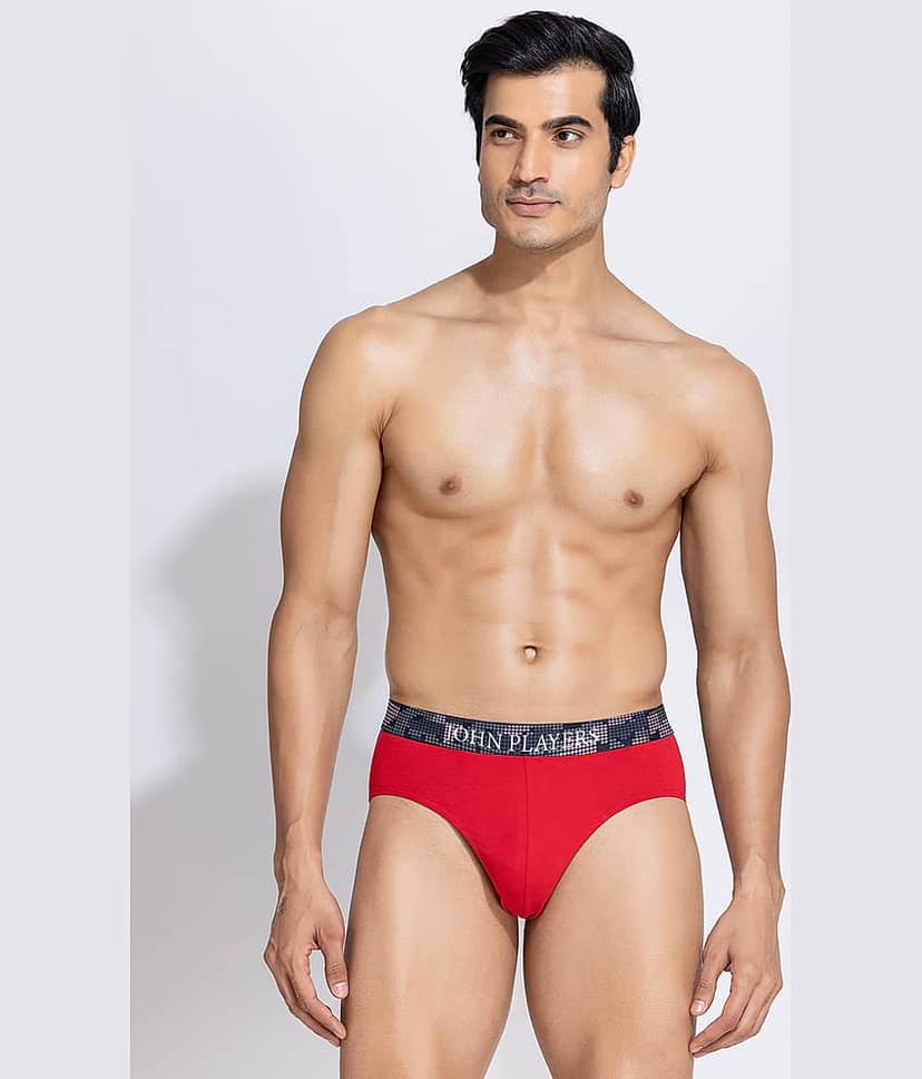 John Players Red John Players Briefs Cotton Men's Briefs ( Pack of 1 )