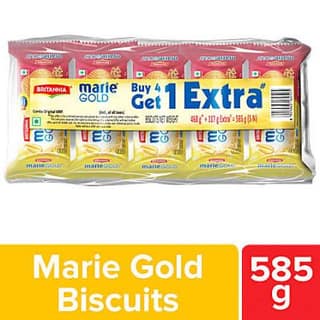 BRITANNIA MARIE GOLD BISCUITS 585G
