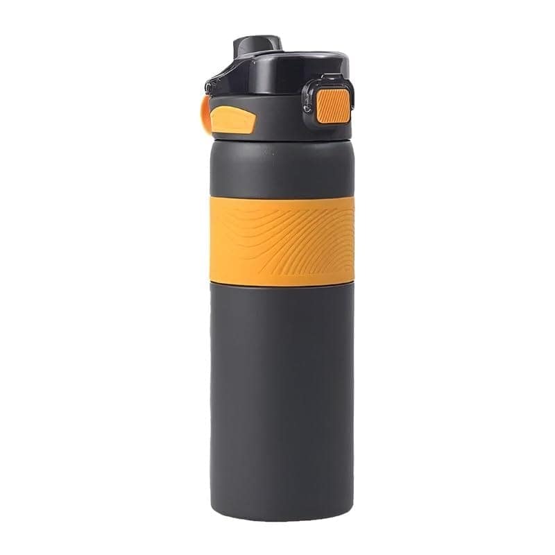 Sparkling Stainless Steel Vacuum Water Bottle - Stylish & Leakproof Design-800ml view 2
