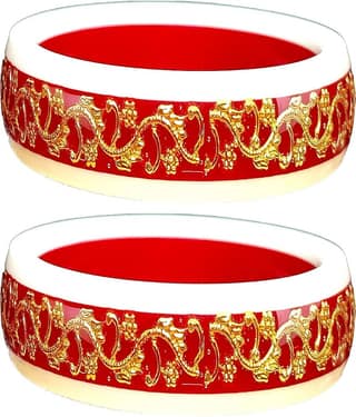 Bovzen Multicolor Bangle ( Pack of 2 )