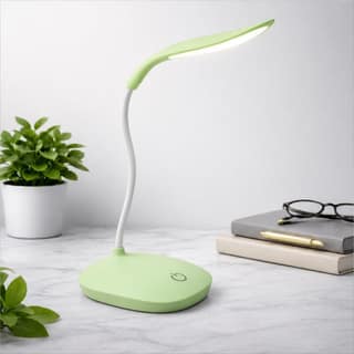 Modern LED Study Lamp with Flexible Neck | Adjustable Desk Light for Reading, Office & Home