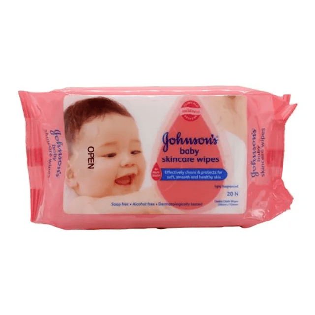 Johnson's Baby Skin Care Wipes 20 pcs