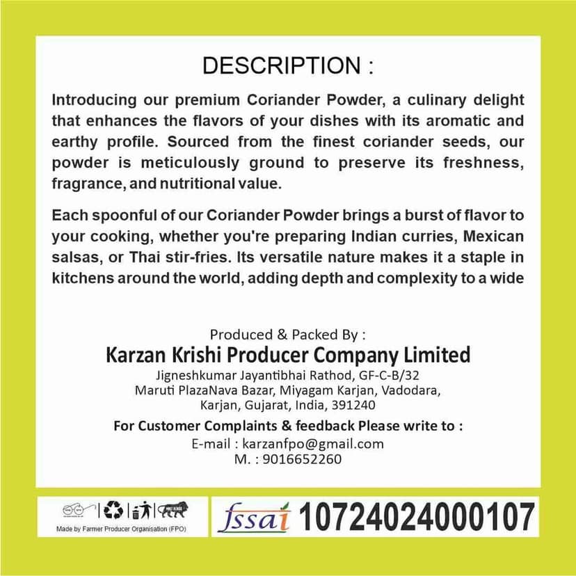 Coriander Powder (Pack of 2) view 4