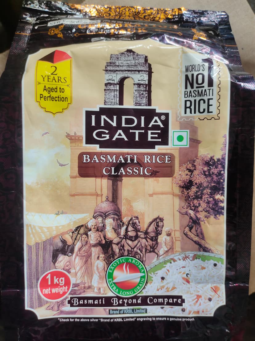 India gate basmati rice classic