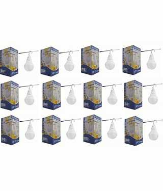 Remen Led Lites - 4W Cool Day Light LED Bulb ( Pack of 12 )