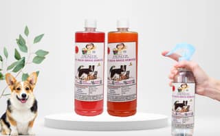 Swacch PET Aqua Odour Remover (1 Litre) (Combo Pack of 2) Rose & Orange