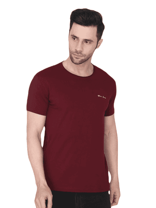 Albion Mens K.Devraj Coffee T-Shirt