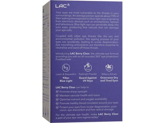 LAC Berry Clear Powder view 2