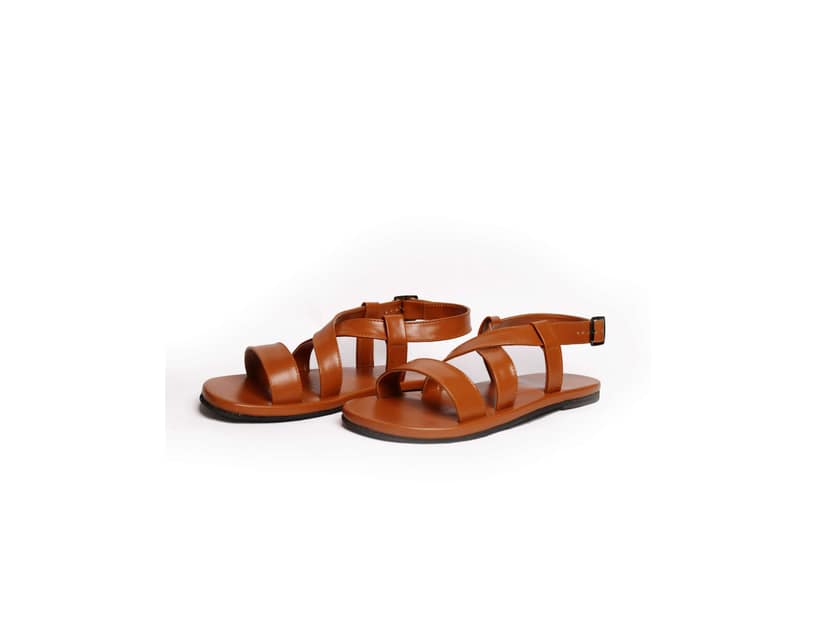 Paaduks Calor Tan Sandals For Men - UK 9 view 2