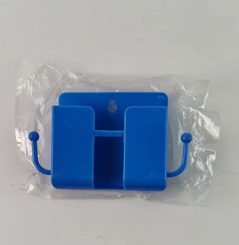 1 Pc Blue Wall mount Mobile Stand With Hook view 7