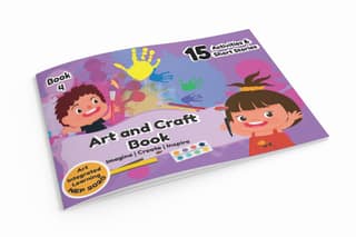 Edsmart Art and craft book for kids with Stories | NEP 2020 Art Integrated learning | BOOK 4 | Kids stories and art / Craft activities for 4+ years |Children Story Book [Paperback] [Jan 01, 2024] Edsmart Edu Services Pvt Ltd